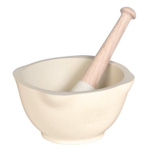 Ступка с пестиком 14см, керамика, цвет кремовый, серия Natural Chic Ступка с пестиком 14см, керамика, цвет кремовый, серия Natural Chic