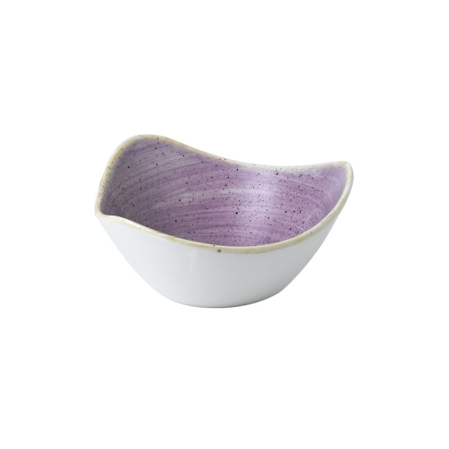Салатник треугольный 0,26л d15,3см, без борта, Stonecast, цвет Lavender
