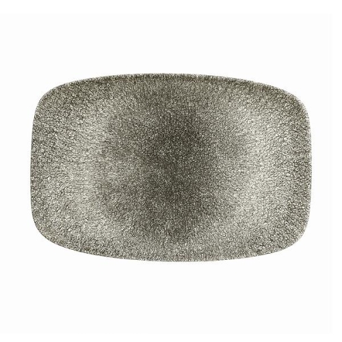 Блюдо прямоугольное CHEFS 30х19,9см, без борта, цвет Raku Quartz Black, Studio Prints