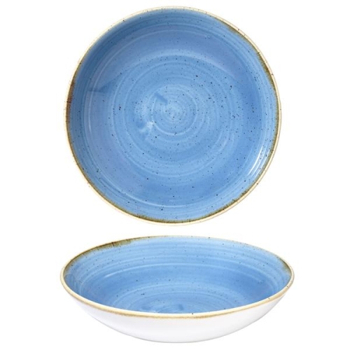 Тарелка глубокая 18,2см 0,426л, без борта, Stonecast, цвет Cornflower Blue