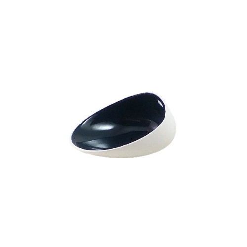 Тарелка мелкая 10х8см h5см, фарфор, серия Jomon mini, цвет черный