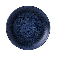Тарелка мелкая 26см, без борта, Stonecast Plume, цвет Ultramarine