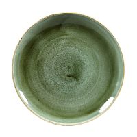 Тарелка мелкая 21,7см, без борта, Stonecast, цвет Samphire Green
