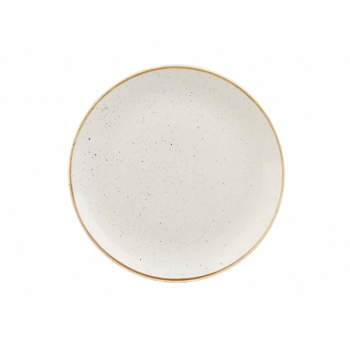 Тарелка мелкая 32,4см, без борта, Stonecast, цвет Barley White