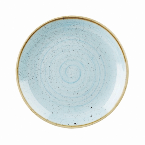 Тарелка мелкая 32,4см, без борта, Stonecast, цвет Duck Egg Blue