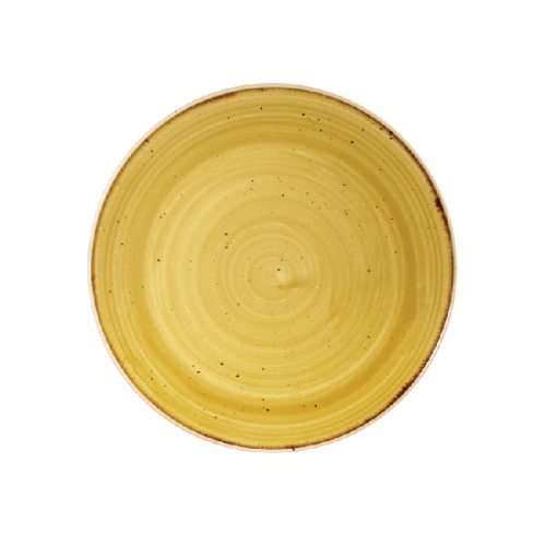 Тарелка мелкая 16,5см, без борта, Stonecast, цвет Mustard Seed Yellow