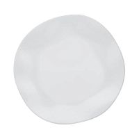 Тарелка глубокая 22,5см, серия RYO декор WHITE, фарфор
