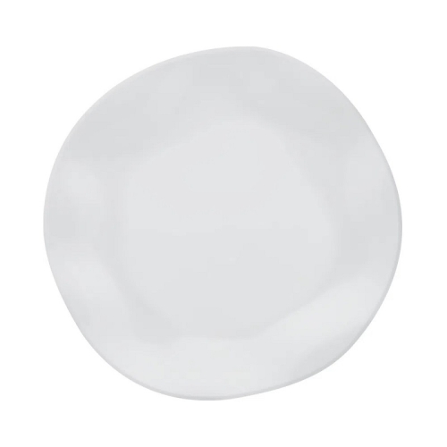Тарелка глубокая 22,5см, серия RYO декор WHITE, фарфор
