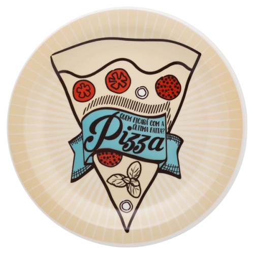 Тарелка для пиццы 26см Oxford, цвет желтый Тарелка для пиццы 26см Oxford, цвет желтый