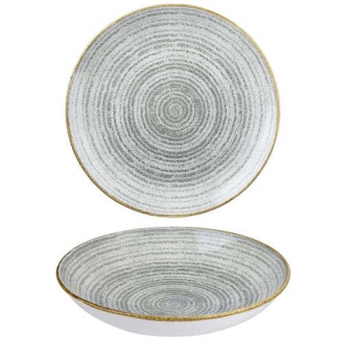Салатник 0,42л d18,2см, без борта, цвет Stone Grey, Studio Prints