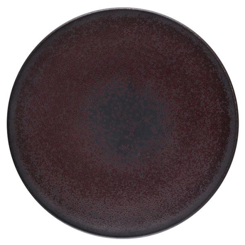 Тарелка мелкая 20см, керамика, цвет ROUGE CINABRE, Tourron Тарелка мелкая 20см, керамика, цвет ROUGE CINABRE, Tourron