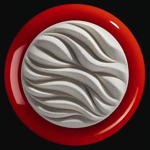 Форма для мороженого/суфле 3D "TOP Река" d135мм h15мм, 110мл, 2 ячейки, силикон Форма для мороженого/суфле 3D "TOP Река" d135мм h15мм, 110мл, 2 ячейки, силикон