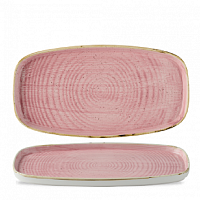 Блюдо прямоугольное CHEFS Walled 30х15,4см h2см, с прямым бортом, Stonecast, цвет Petal Pink 
