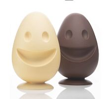 Форма д/шок. 3D "Яйцо HAPPY" d140мм h215мм, 340гр, 2 двойные формы, термопластик