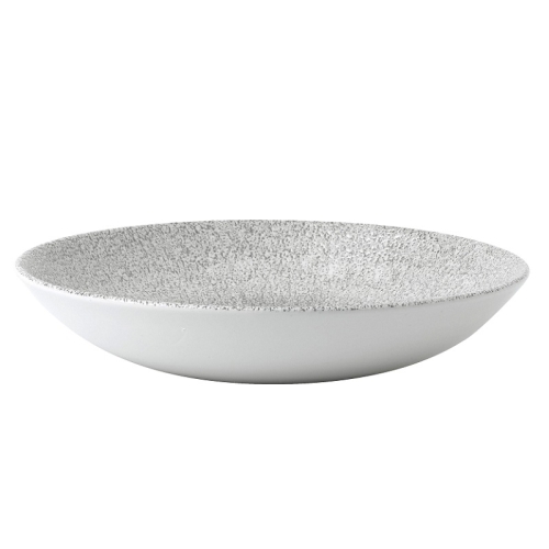 Салатник 1,14л d24,8см, без борта, цвет Raku Jasper Grey, Studio Prints Салатник 1,14л d24,8см, без борта, цвет Raku Jasper Grey, Studio Prints