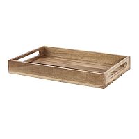 Подиум деревянный "Ящик" 25,8х39,7см h5см Buffetscape Wood