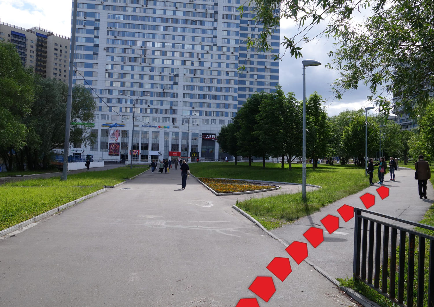 Как пройти от метро Звезды общепита Как пройти от метро Звезды общепита