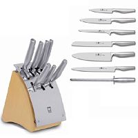 Набор ножей 7 предметов "Platina" с подставкой